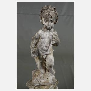 Drei Figuren Steinguss