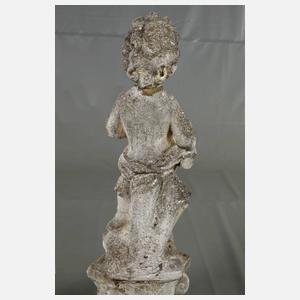 Drei Figuren Steinguss