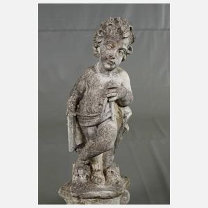 Drei Figuren Steinguss