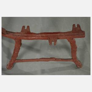 Wangen für Gartenbank