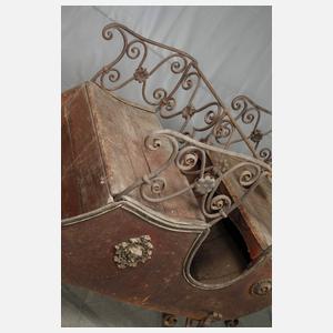 Historischer Pferdeschlitten