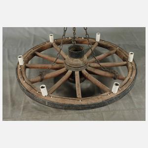 Paar große Radleuchter