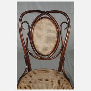 Früher Thonet-Stuhl, Modell Nr. 22