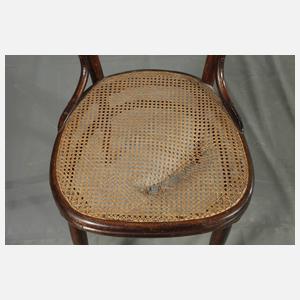 Früher Thonet-Stuhl, Modell Nr. 22