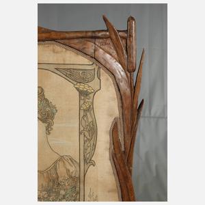 Paravent Jugendstil