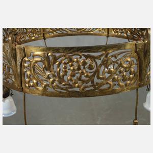 Großer Deckenlüster Jugendstil