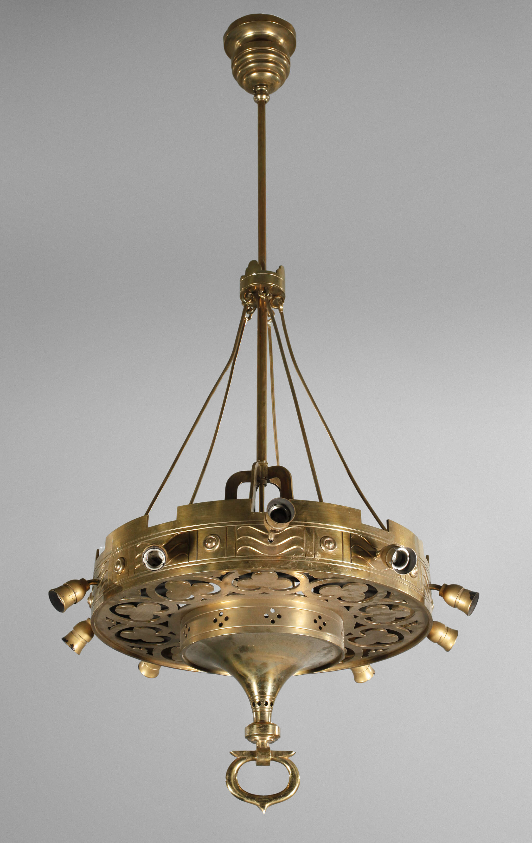 Großer Jugendstilleuchter Dänemark