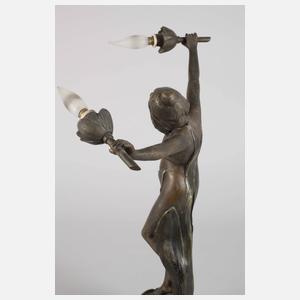 Figürliche Tischlampe