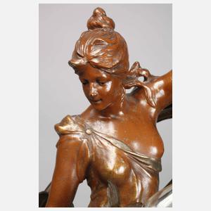 Figürliche Salonlampe