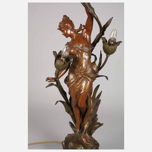 Figürliche Salonlampe