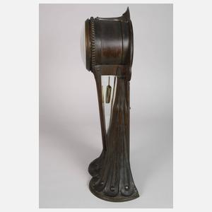Große Bronze-Pendule Jugendstil
