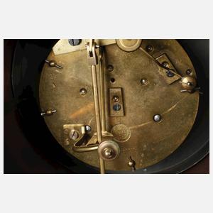 Große Bronze-Pendule Jugendstil