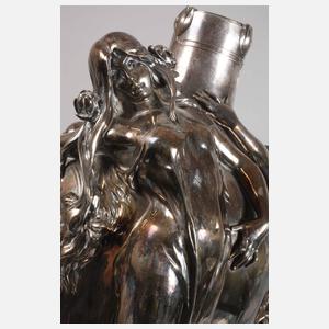 Hugo Meinhardt große Jugendstilvase