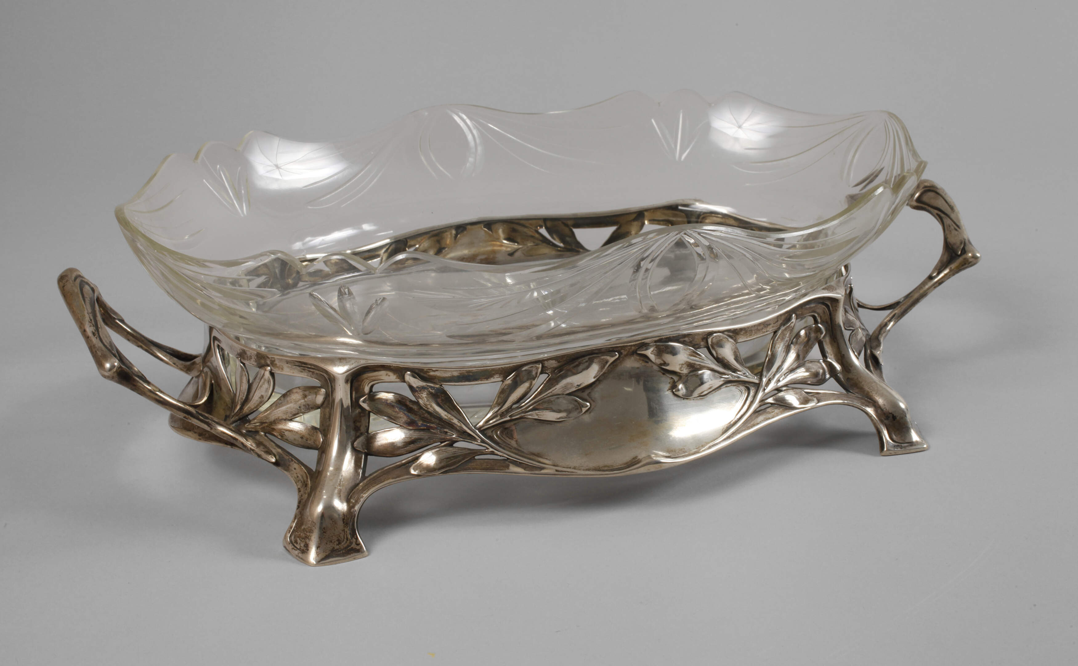 Silberjardiniere Jugendstil