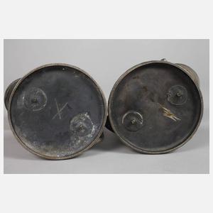 Argentor Wien Paar figürliche Tafelaufsätze