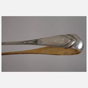 Silber zwei Vorlegeteile