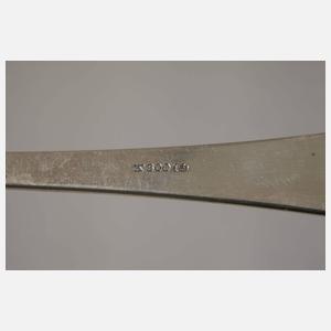 Abendbrotbesteck für sechs Personen