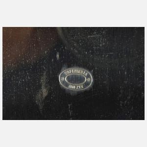 Kayserzinn Tischspiegel