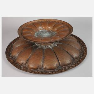 Sehr große Kupferschale München