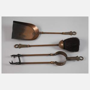 Figürliches Kaminbesteck