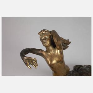 Figürliches Tintenfass Frankreich