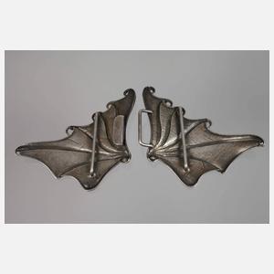 Gürtelschließe Fledermaus