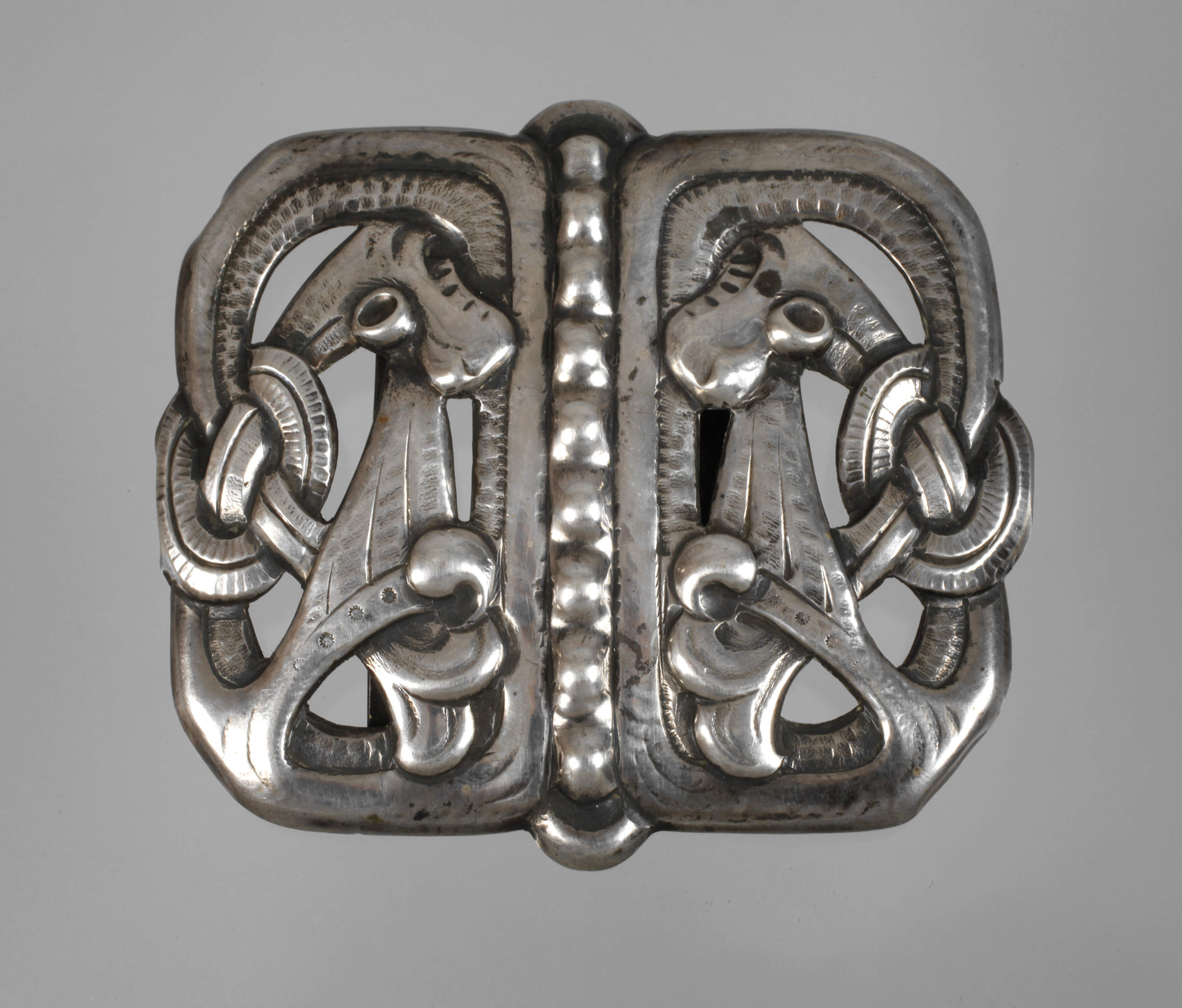 Große Gürtelschließe Jugendstil