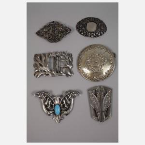 Konvolut Gürtelschließen