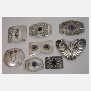 Konvolut Gürtelschließen