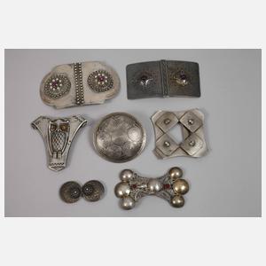 Konvolut Gürtelschließen