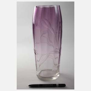 Moser Karlsbad Vase Irisdekor