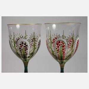 Theresienthal acht Stängelgläser