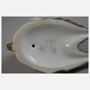 Fraureuth "Sitzender Faun mit Panflöte"