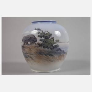 Kopenhagen Vase Küstenlandschaft mit Hünengrab