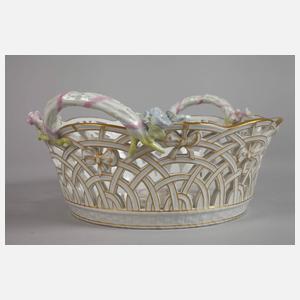 KPM Berlin Henkelkorb "Weichmalerei"