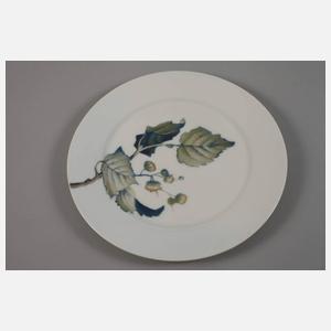 Meissen Speiseteller Fruchtzweigmalerei