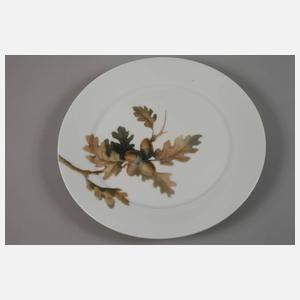 Meissen Speiseteller Fruchtzweigmalerei