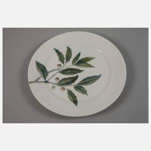 Meissen Speiseteller Fruchtzweigmalerei