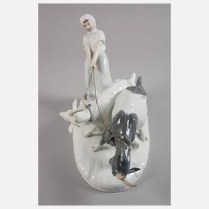 Meissen ”Mädchen mit Ziegen”