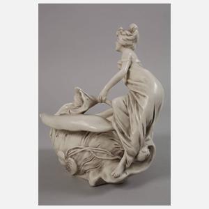 Royal Dux Böhmen figürliche Jardiniere