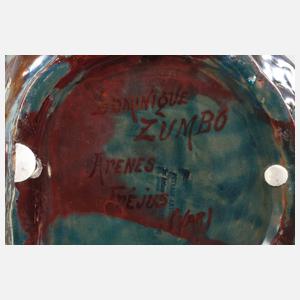 Dominique Zumbo großer Lüstercachepot mit Figuren