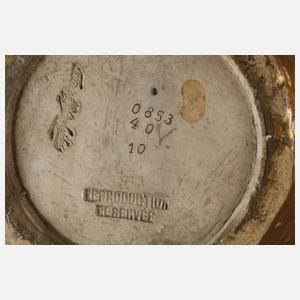 Goldscheider Wien figürliche Vase