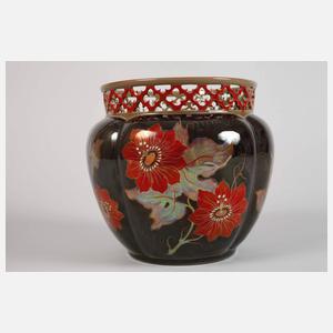 Zsolnay Pecs Ungarn Vase Lüsterglasur