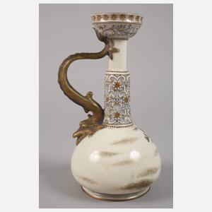Zsolnay Pecs Ungarn Vase mit Drache