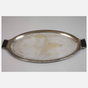 Kaffeekernstück und Tablett Ercuis