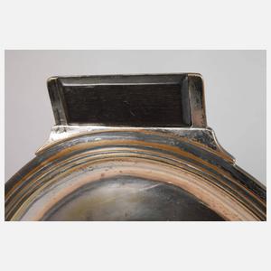 Kaffeekernstück und Tablett Ercuis