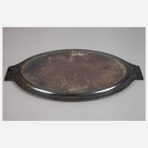 Kaffeekernstück und Tablett Ercuis