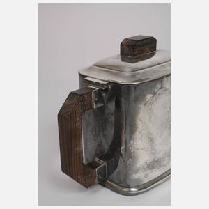 Kaffeekernstück und Tablett Ercuis