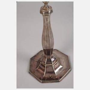 Silberleuchter Art déco