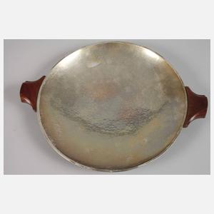 Ernst Treusch Große Silberschale Art déco